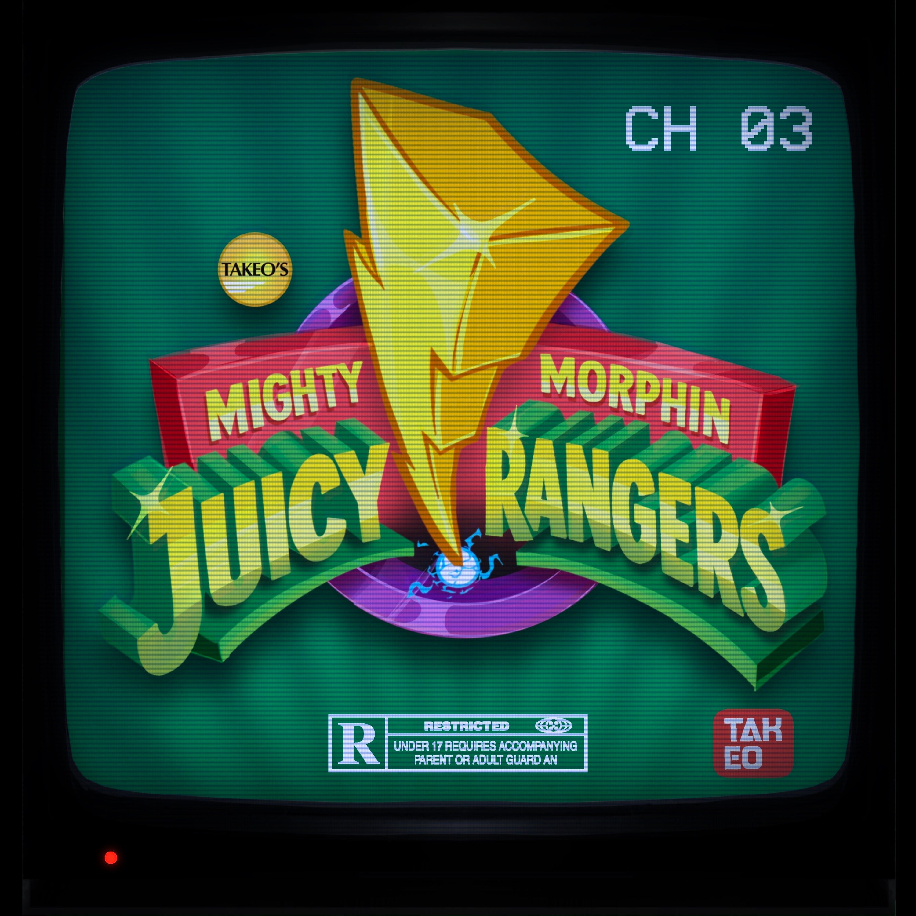 Mighty Morphin Juicy Rangers
