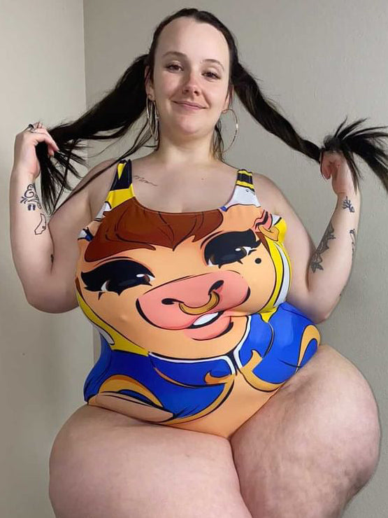 Muu li One-Piece Swimsuit