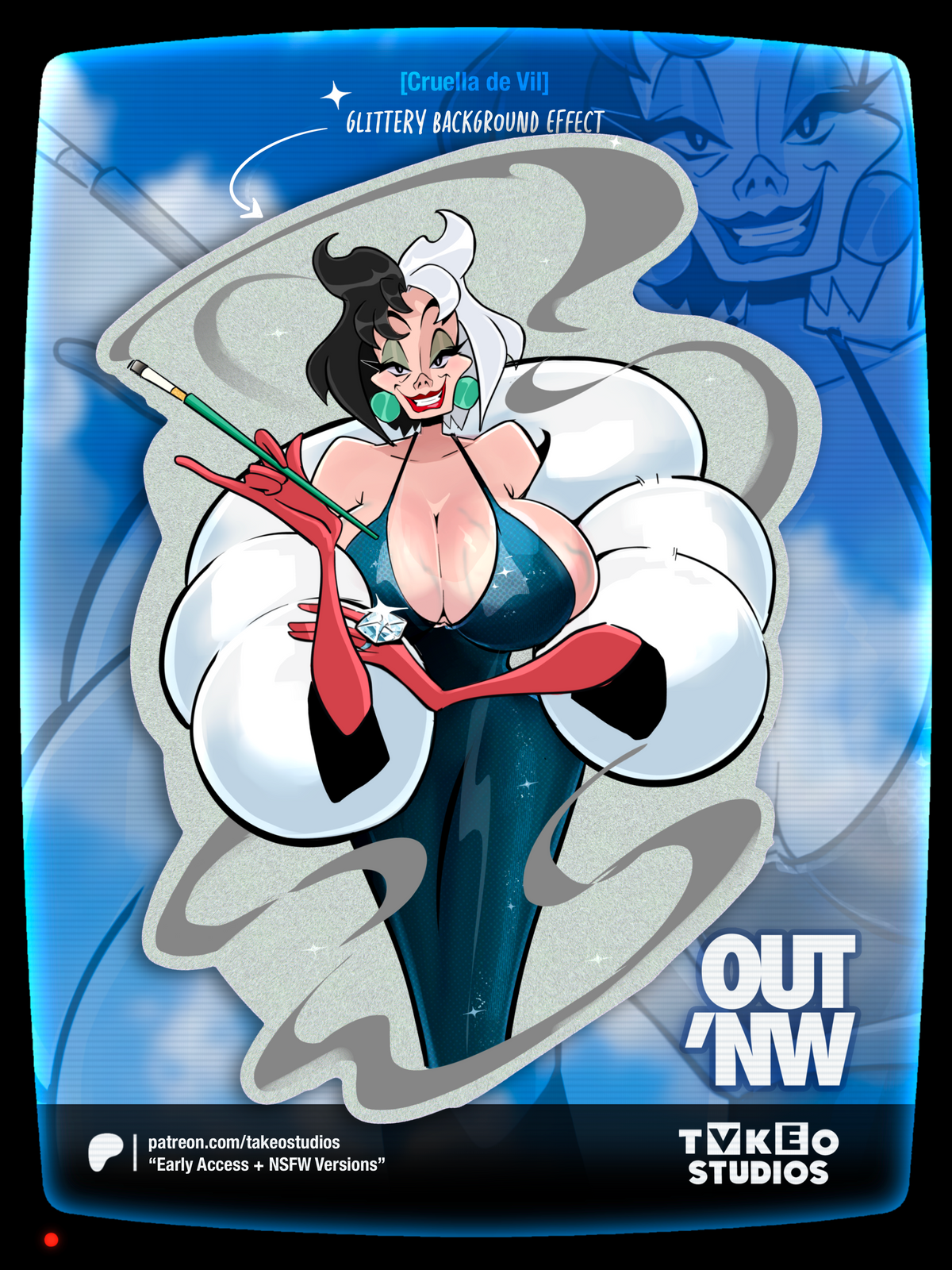 Cruella de Ville / Glitter